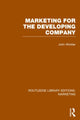 Book cover of: Marketing for the Developing Company (RLE Marketing)