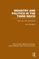 Book cover of: Industry and Politics in the Third Reich (RLE Nazi Germany & Holocaust). By: John Gillingham