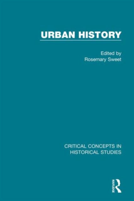 Book cover of: Urban History. By: Rosemary Sweet
