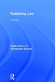 Book cover of: Publishing Law. By: Hugh Jones