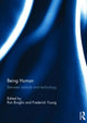 Book cover of: Being Human. By: Ron Broglio
