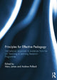 Book cover of: Principles for Effective Pedagogy
