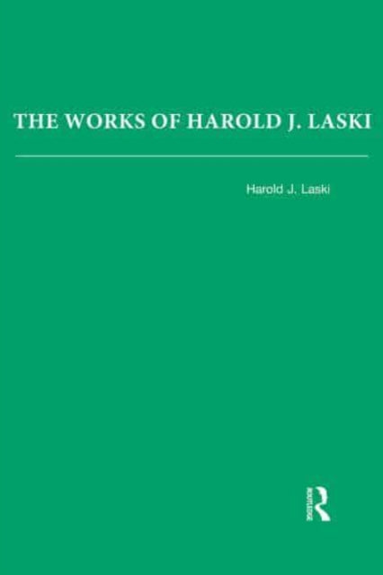 Book cover of: Works of Harold J. Laski. By: Harold Joseph Laski