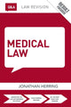 Book cover of: Q&A Medical Law. By: Jonathan Herring