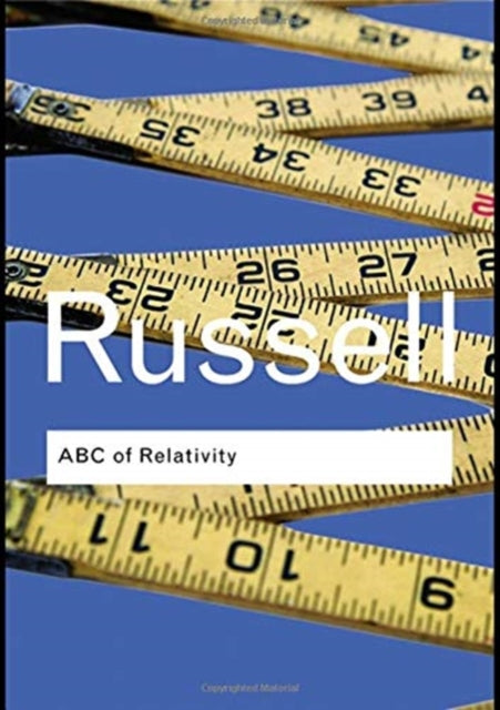 Book cover of: ABC of Relativity. By: Bertrand Russell