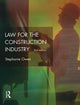 Book cover of: Law for the Construction Industry. By: J.R. Lewis