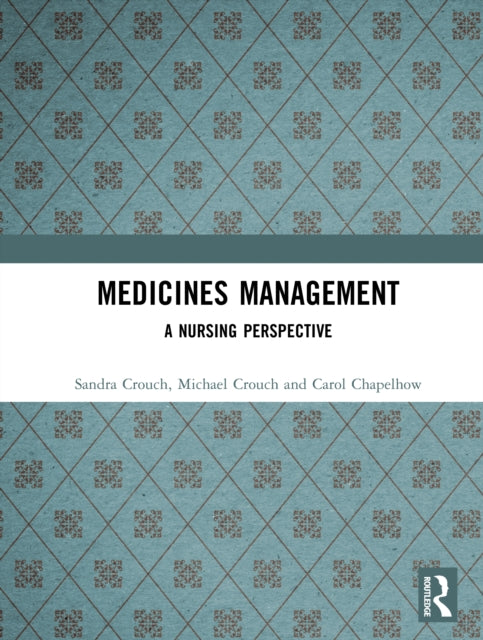 Book cover of: Medicines Management. By: Sandra Crouch