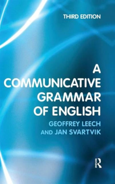 Book cover of: Communicative Grammar of English. By: Geoffrey Leech