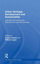 Book cover of: Urban Heritage, Development and Sustainability. By: Sophia Labadi