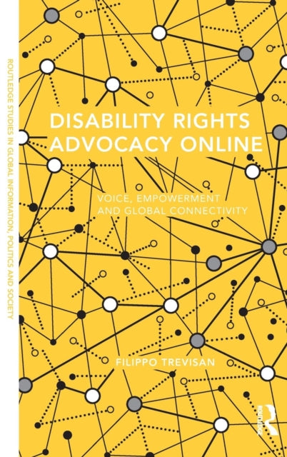 Book cover of: Disability Rights Advocacy Online. By: Filippo Trevisan