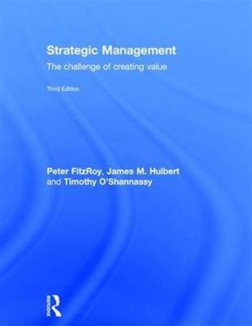 Book cover of: Strategic Management. By: Peter FitzRoy