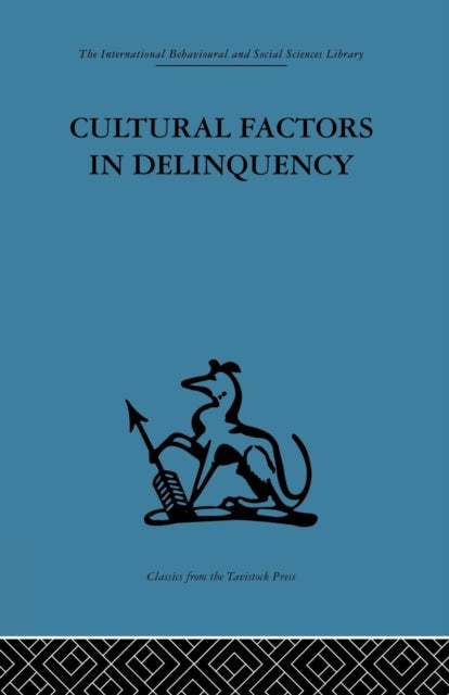 Book cover of: Cultural Factors in Delinquency. By: R. H. Ahrenfeldt