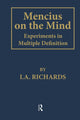 Book cover of: Mencius on the Mind. By: I. A. Richards