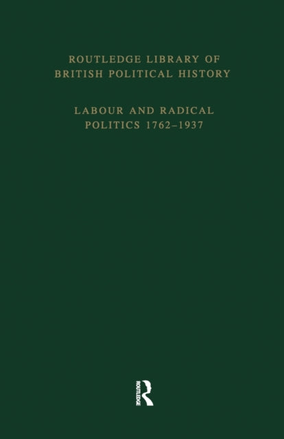 Book cover of: Routledge Library of British Political History. By: S. Maccoby