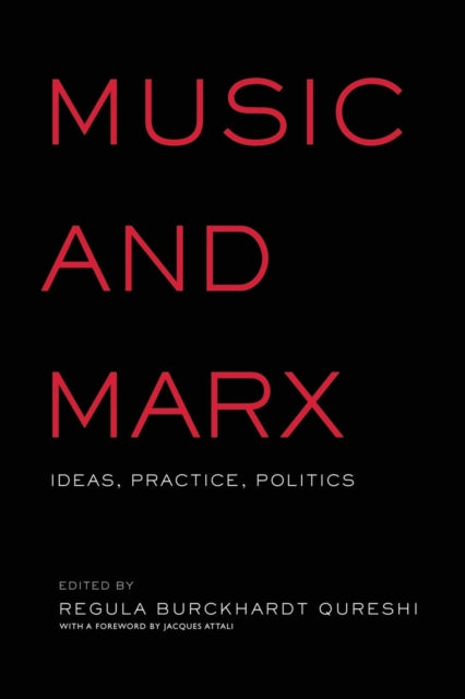 Book cover of: Music and Marx. By: Regula Burckhardt Qureshi