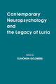 Book cover of: Contemporary Neuropsychology and the Legacy of Luria. By: Elkhonon Goldberg