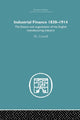 Book cover of: Industrial Finance, 1830-1914. By: P. L. Cottrell