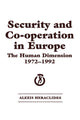 Book cover of: Security and Co-operation in Europe. By: Alexis Heraclides