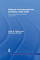 Book cover of: National and International Conflicts, 1945-1995. By: Frank R. Pfetsch