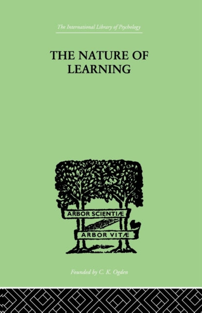 Book cover of: Nature of Learning. By: George Humphrey
