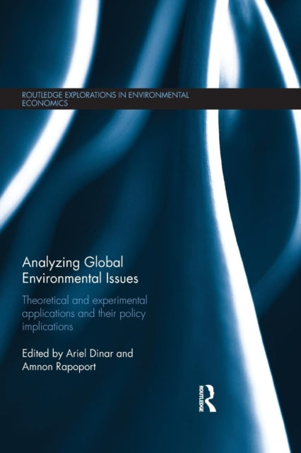 Book cover of: Analyzing Global Environmental Issues. By: Ariel Dinar
