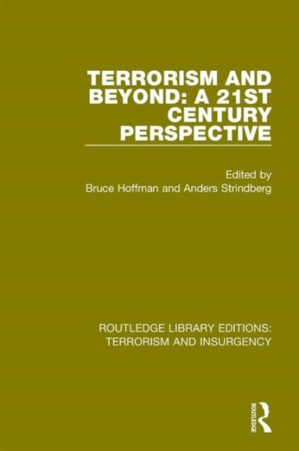 Book cover of: Terrorism and Beyond (RLE: Terrorism & Insurgency). By: Bruce Hoffman