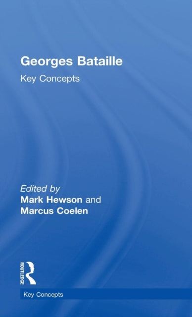 Book cover of: Georges Bataille. By: Mark Hewson