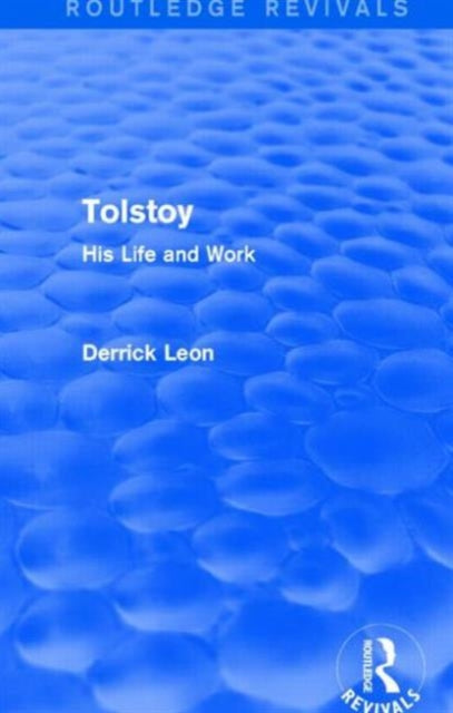 Book cover of: Tolstoy. By: Derrick Leon