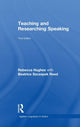 Book cover of: Teaching and Researching Speaking. By: Rebecca Hughes