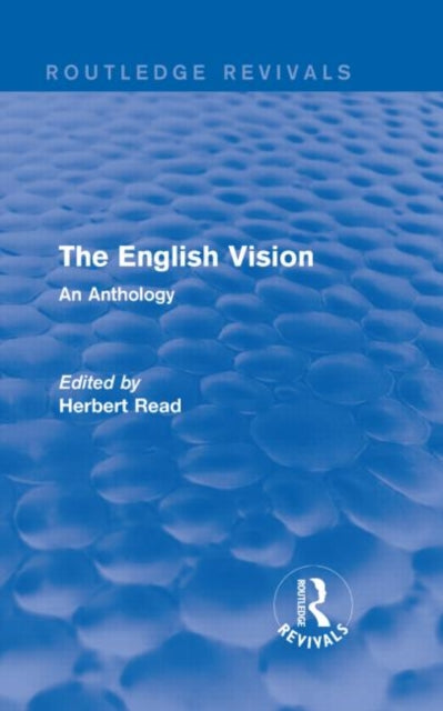 Book cover of: English Vision (Routledge Revivals). By: Herbert Read - undifferentiated