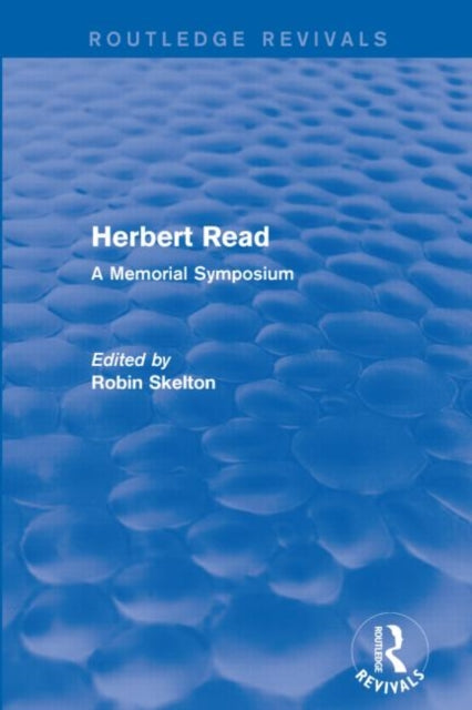 Book cover of: Herbert Read. By: Malahat Malahat Review