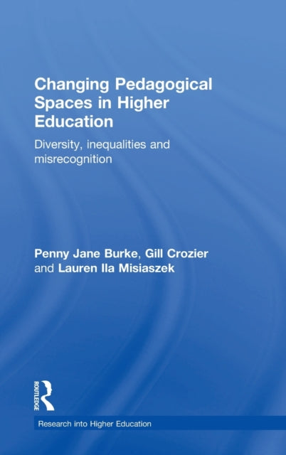 Book cover of: Changing Pedagogical Spaces in Higher Education. By: Penny Jane Burke
