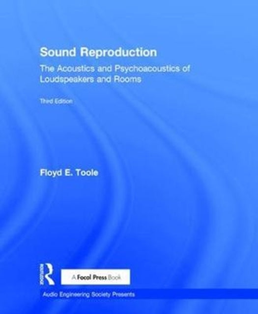 Book cover of: Sound Reproduction. By: Floyd E. Toole