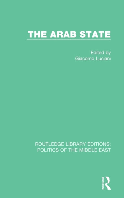 Book cover of: Arab State. By: Giacomo Luciani