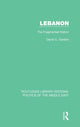 Book cover of: Lebanon. By: Gordon, David C.