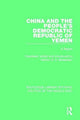Book cover of: China and the People's Democratic Republic of Yemen. By: Hashim S. H. Behbehani