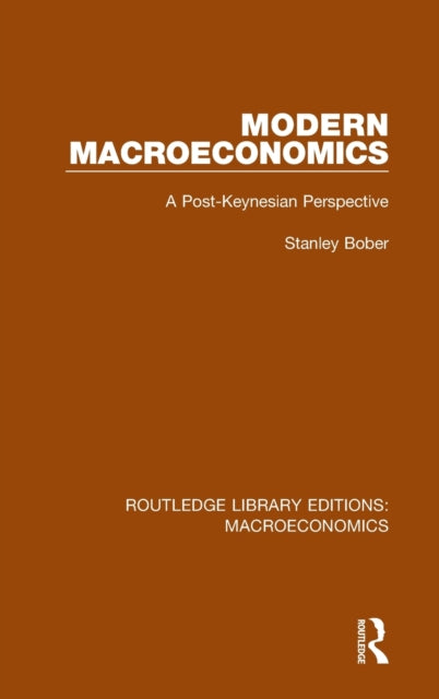 Book cover of: Modern Macroeconomics. By: Stanley Bober