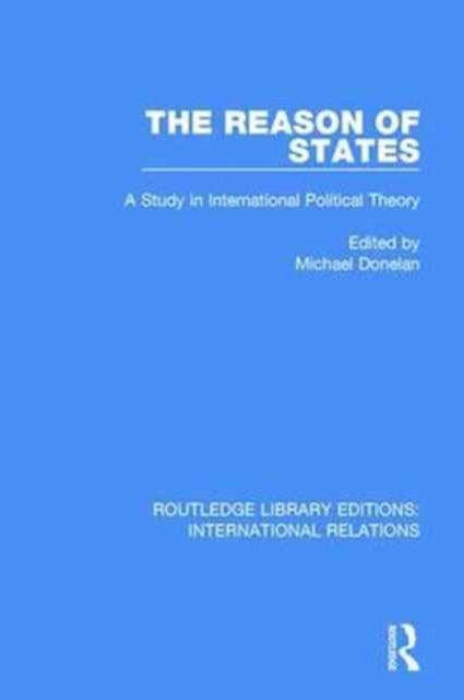 Book cover of: Reason of States. By: Michael Donelan