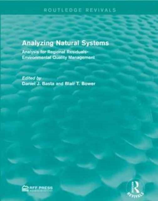Book cover of: Analyzing Natural Systems. By: Daniel J. Basta