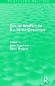 Book cover of: Social Welfare in Socialist Countries. By: John Dixon