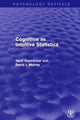 Book cover of: Cognition as Intuitive Statistics. By: Gerd Gigerenzer