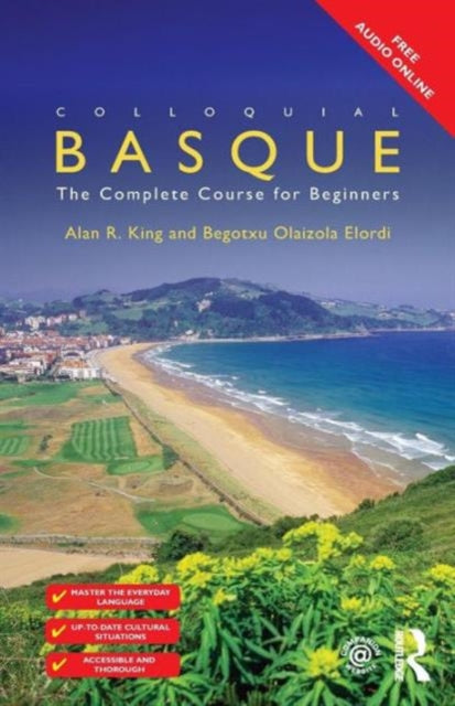 Book cover of: Colloquial Basque. By: Alan R. King