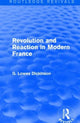 Book cover of: Revolution and Reaction in Modern France. By: G. Lowes Dickinson