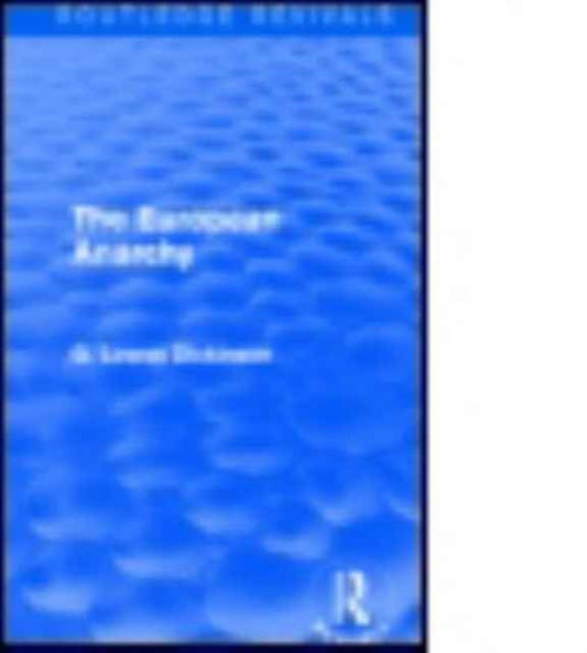 Book cover of: European Anarchy. By: G. Lowes Dickinson