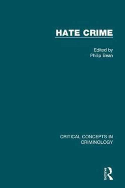 Book cover of: Hate Crime. By: Philip Bean