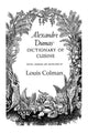 Book cover of: Alexander Dumas Dictionary Of Cuisine