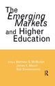 Book cover of: Emerging Markets and Higher Education. By: Matthew S. McMullen