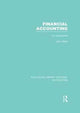 Book cover of: Financial Accounting (RLE Accounting). By: John Blake