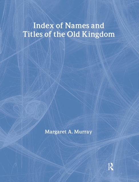Book cover of: Index Of Names & Titles Of The. By: Murray