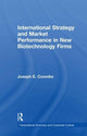 Book cover of: International Strategy and Market Performance in New Biotechnology Firms. By: Joseph E. Coombs